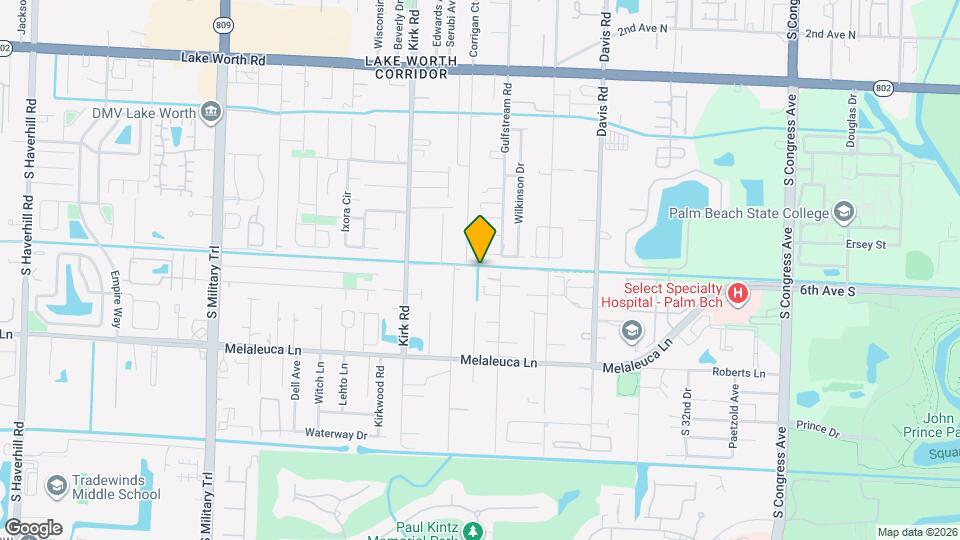 4523 Gulfstream Rd Map and Location Details