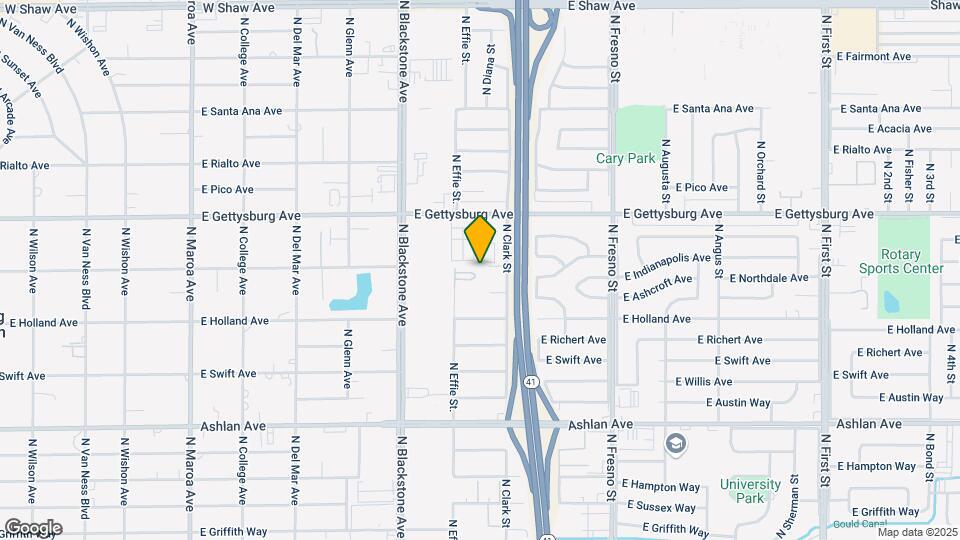 2014 E Indianapolis Ave Map and Location Details