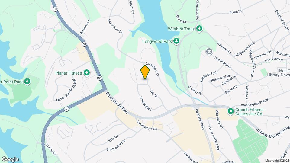 821 Lakemont Dr Map and Location Details