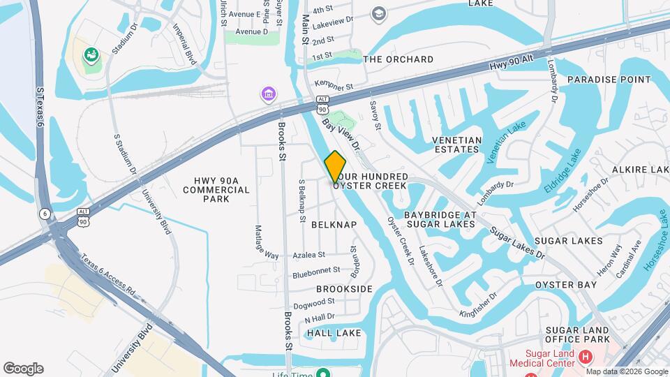 411 Venice St Map and Location Details