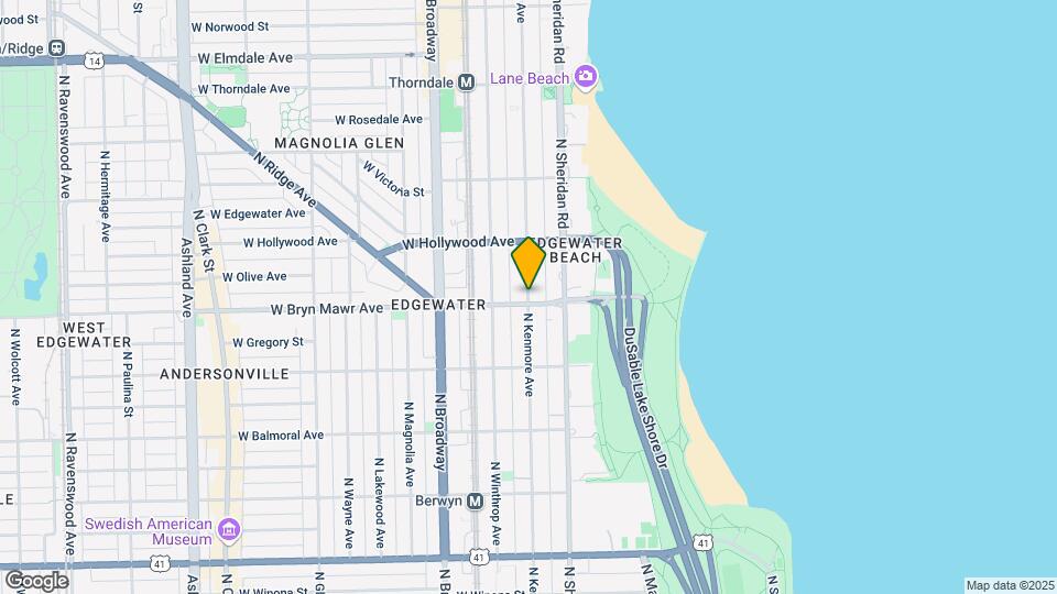 5606 N Kenmore Ave Map and Location Details