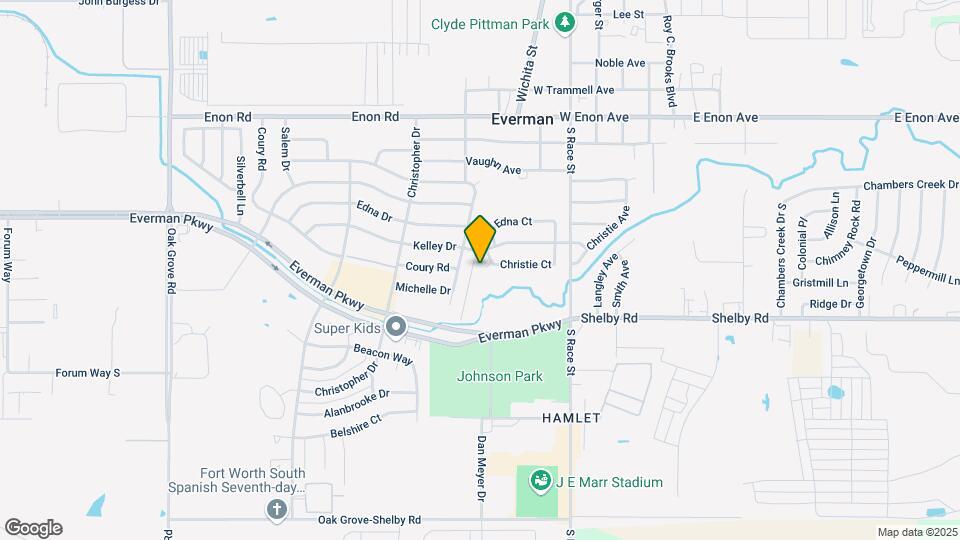 629 Christie Ct Map and Location Details