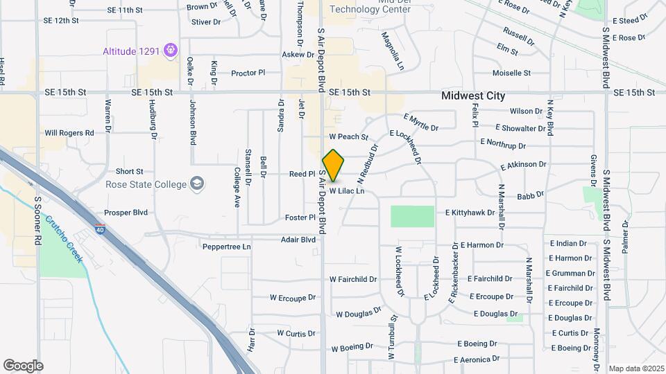 315 W Lilac Ln Map and Location Details