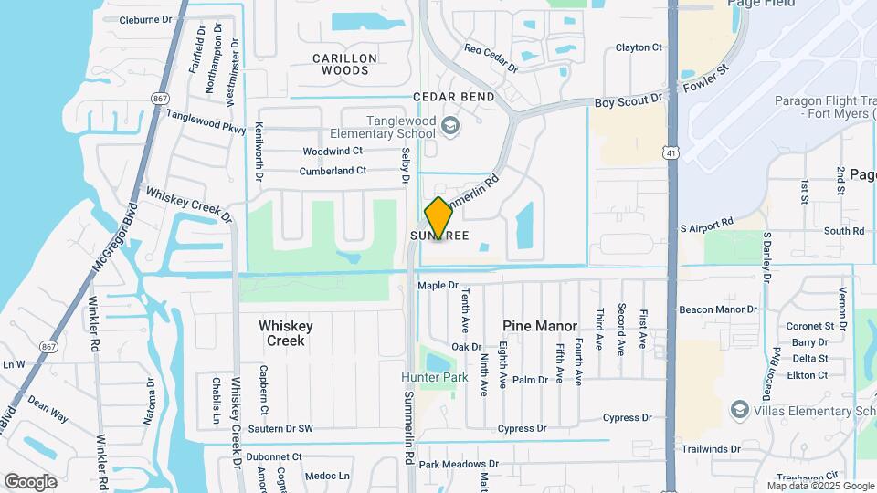 5317 Summerlin Rd Map and Location Details