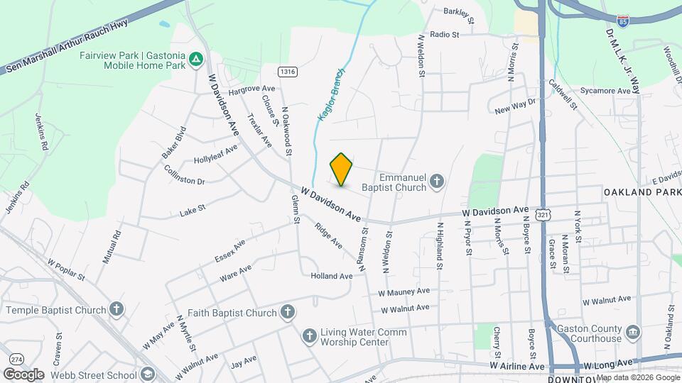 1027 New Beginnings Ave Map and Location Details