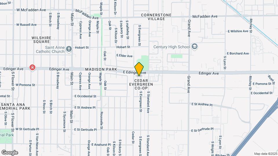 Evergreen Apartments Mapa y Detalles de la Ubicación