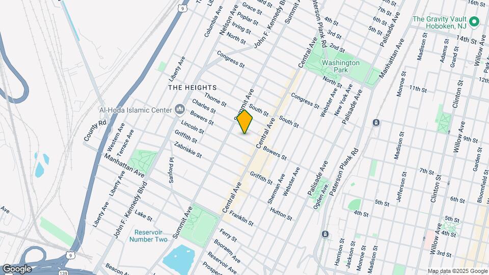 154 Bowers St Map and Location Details