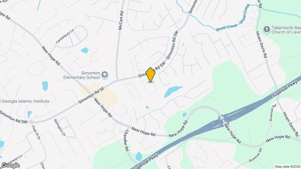 1120 Lewis Ridge Cir Mapa y Detalles de la Ubicación