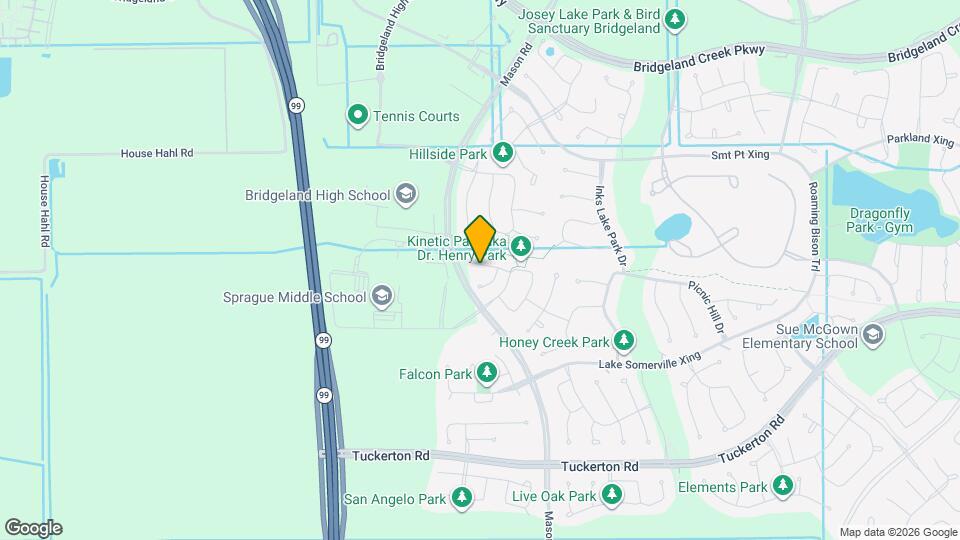 19743 Shinnery Ridge Ct Map and Location Details