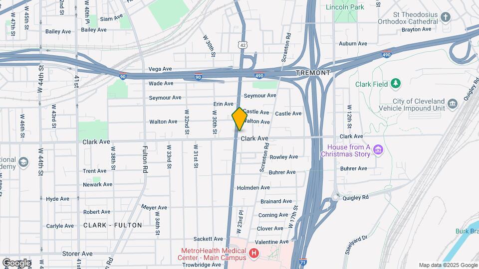 3085 W 25th St Map and Location Details