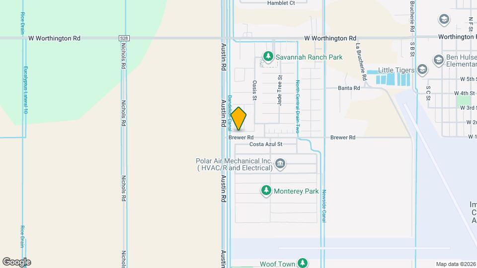 697 Diamond St Map and Location Details