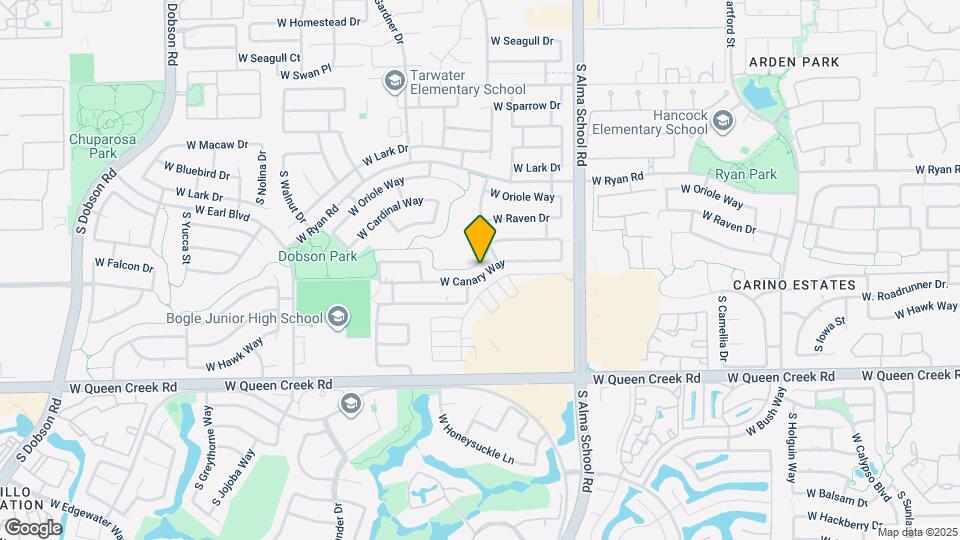 1250 W Canary Way Map and Location Details