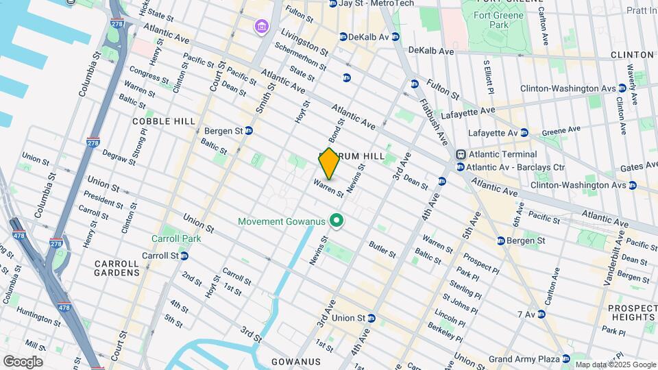 457 Warren St Map and Location Details