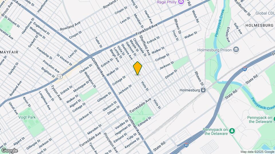 4430 Vista St Map and Location Details