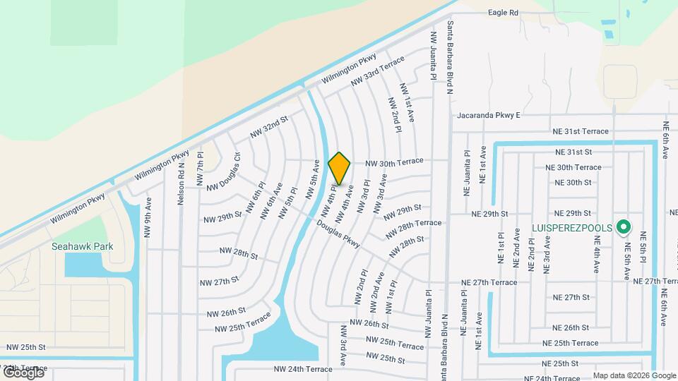 2927 NW 4th Pl Map and Location Details