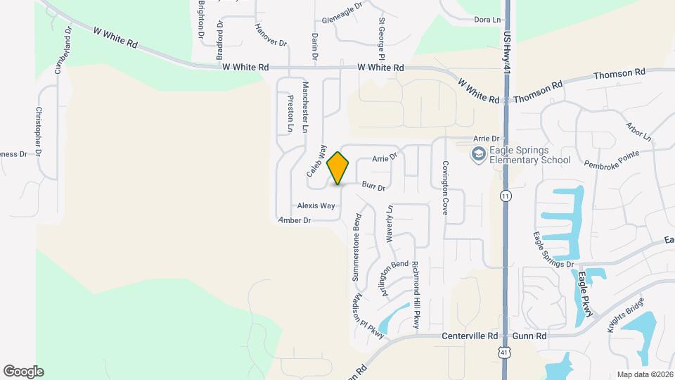 307 Amber Dr Map and Location Details