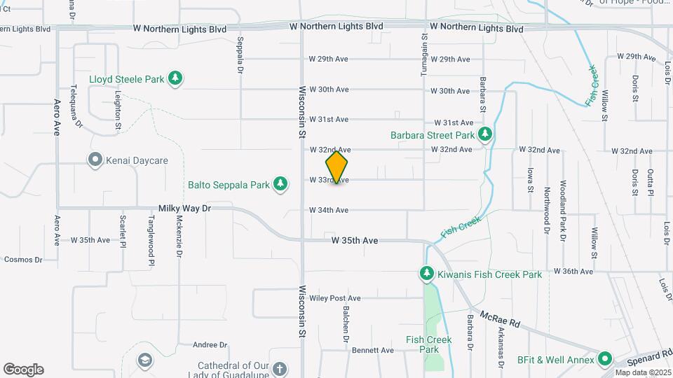 3012 W 33rd Ave Map and Location Details