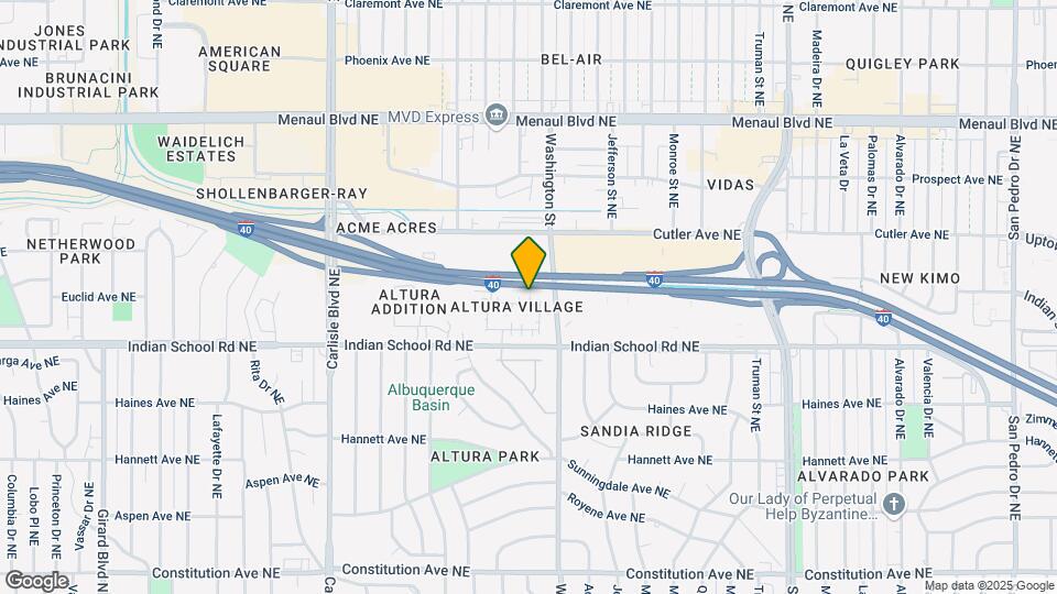 4341 Altura Vista Ln NE Map and Location Details