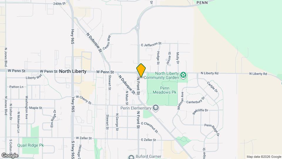 470 N Front St Map and Location Details