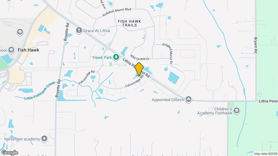 17126 Falconridge Rd Map and Location Details