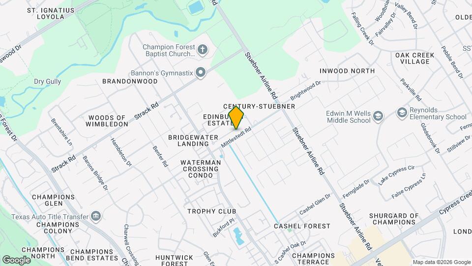 4807 Wellington Way Map and Location Details