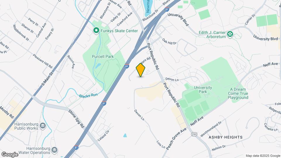 1464 Bradley Dr Map and Location Details