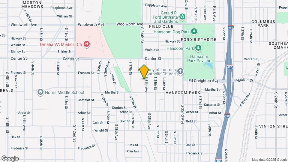2122 S 35th Ave Map and Location Details