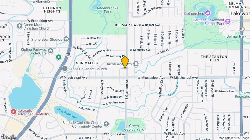 952 S Garland Way Map and Location Details
