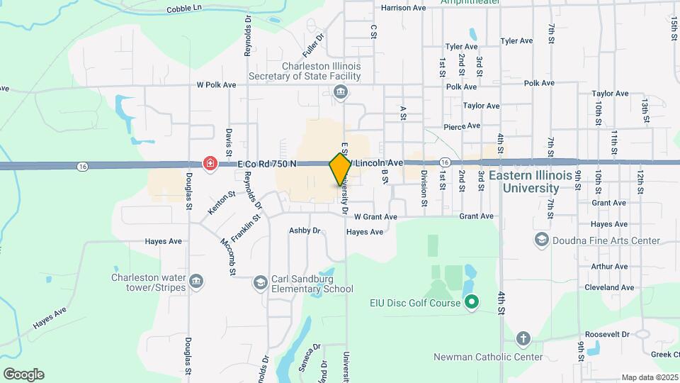 1622 University Dr Map and Location Details