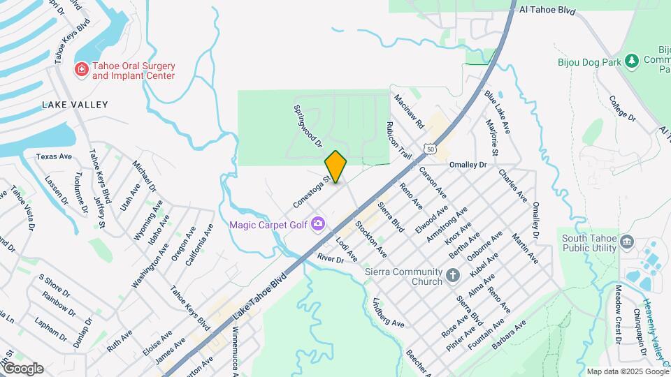2517 Ponderosa St Map and Location Details