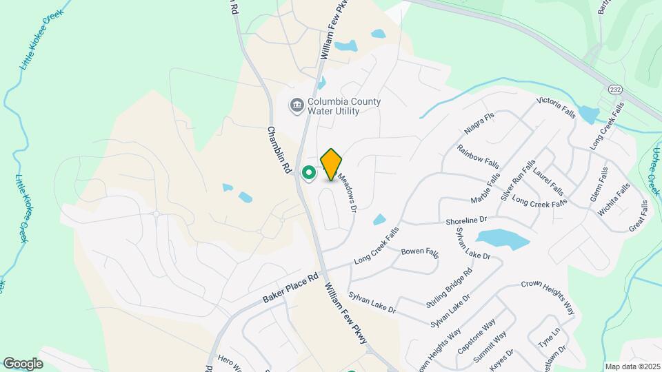 232 High Meadows Cir Mapa y Detalles de la Ubicación