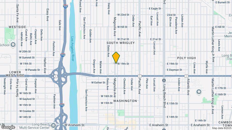 1892 Magnolia Ave Map and Location Details