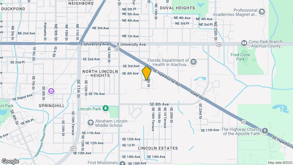 Village Crossing Apartments Map and Location Details