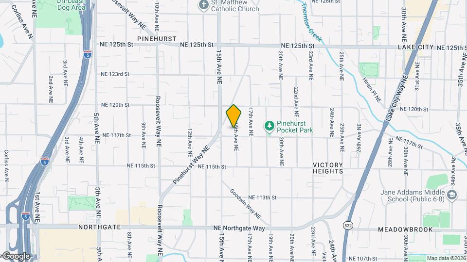 11709-11716 16th Ave NE Map and Location Details