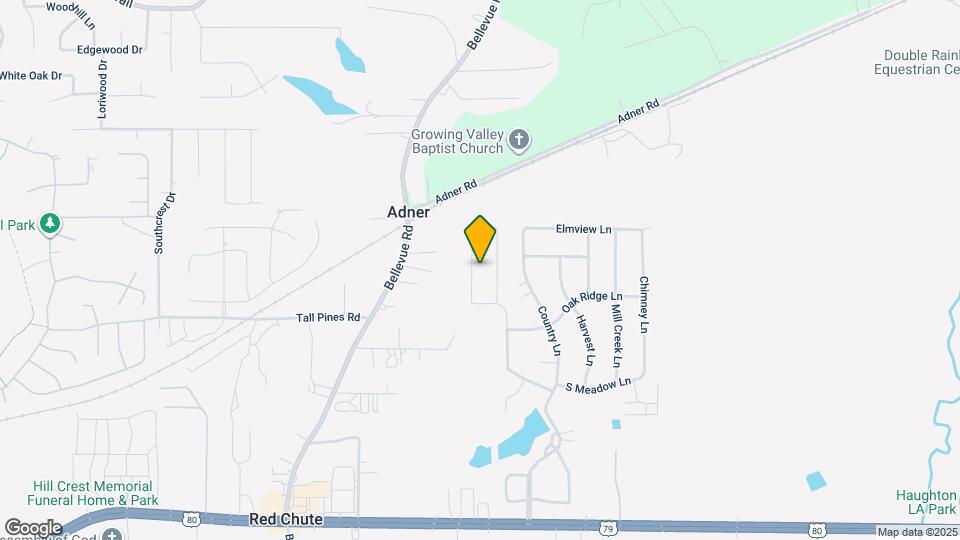 210 Deerwood Ln Map and Location Details