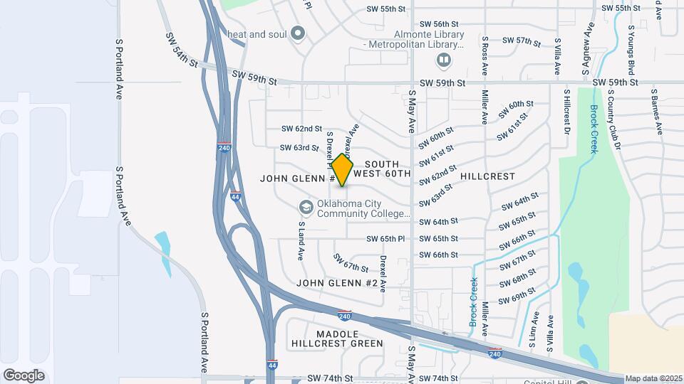 6405 Drexel Ave Map and Location Details