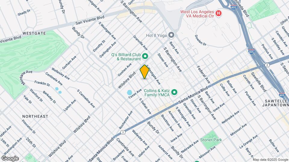 1251 Armacost Ave Map and Location Details