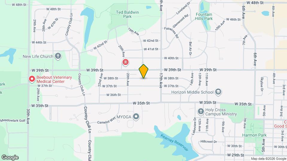 1902 W 38th St, Unit 4 Mapa y Detalles de la Ubicación