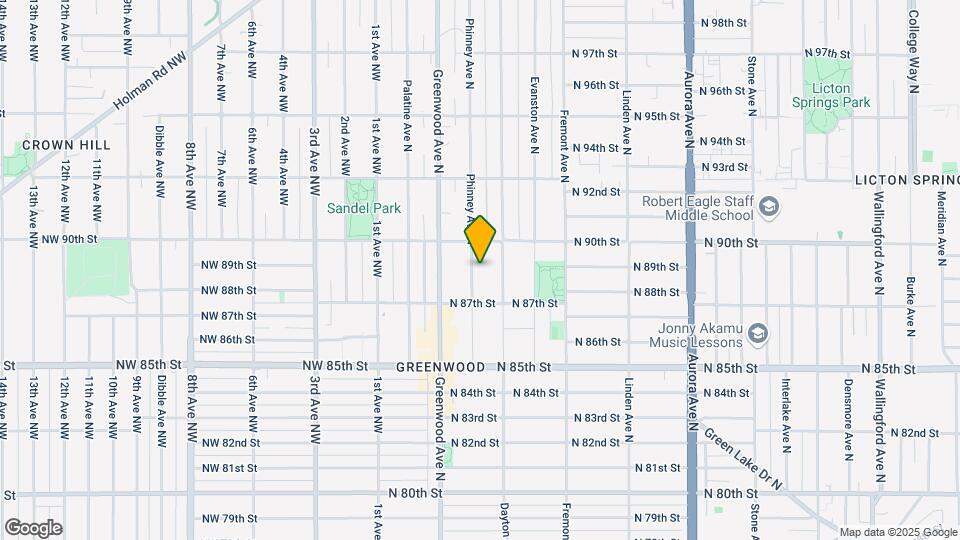 Phinney Heights Apartments Map and Location Details