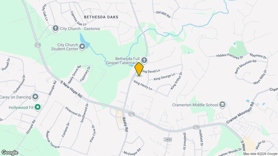 100 Willow Run Dr Map and Location Details