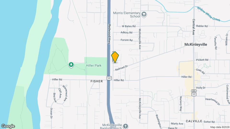 2115 Thiel Ave Map and Location Details