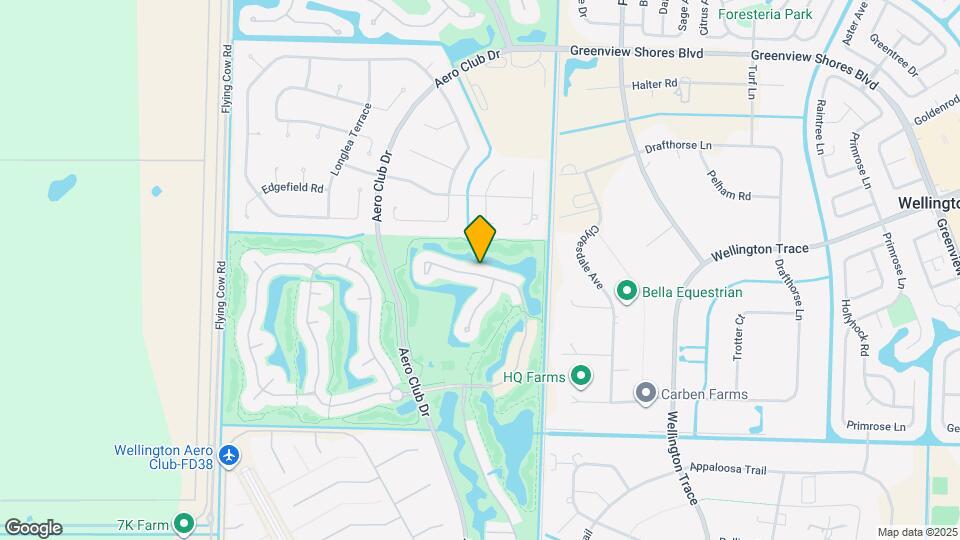 1622 S Club Dr Map and Location Details