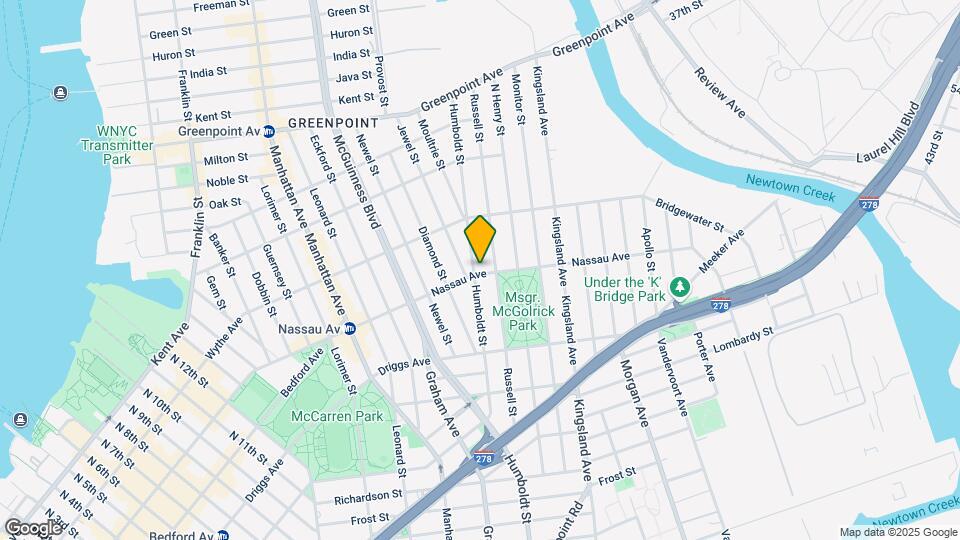 193 Nassau Ave Mapa y Detalles de la Ubicación