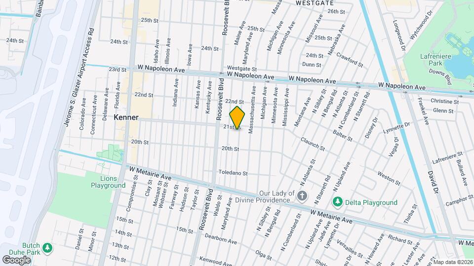 1600 Maryland Ave Map and Location Details