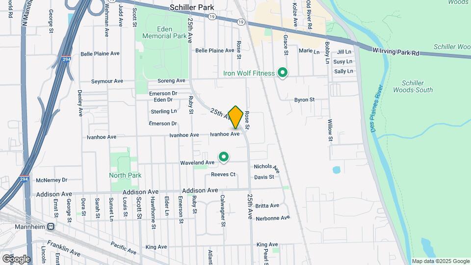 9630 Ivanhoe Ave Map and Location Details