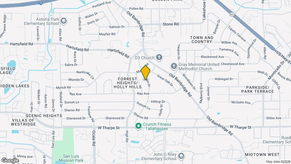 2110 Croydon Dr Map and Location Details