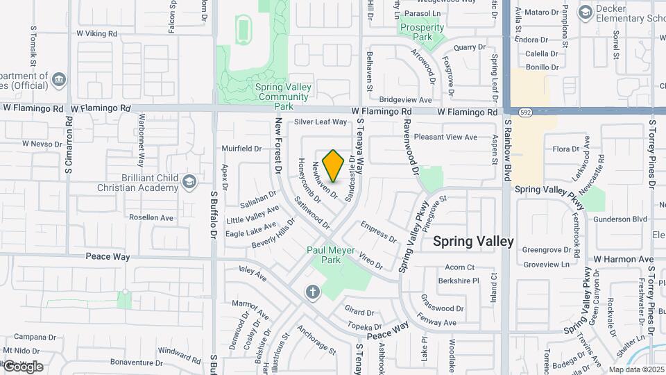 4406 Newhaven Dr Map and Location Details