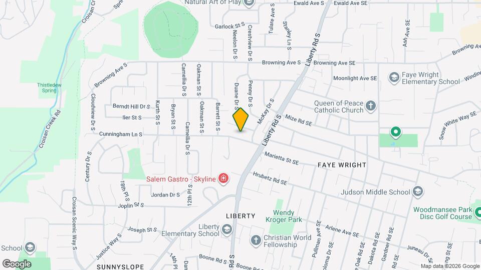 903 Cunningham Ln S Map and Location Details