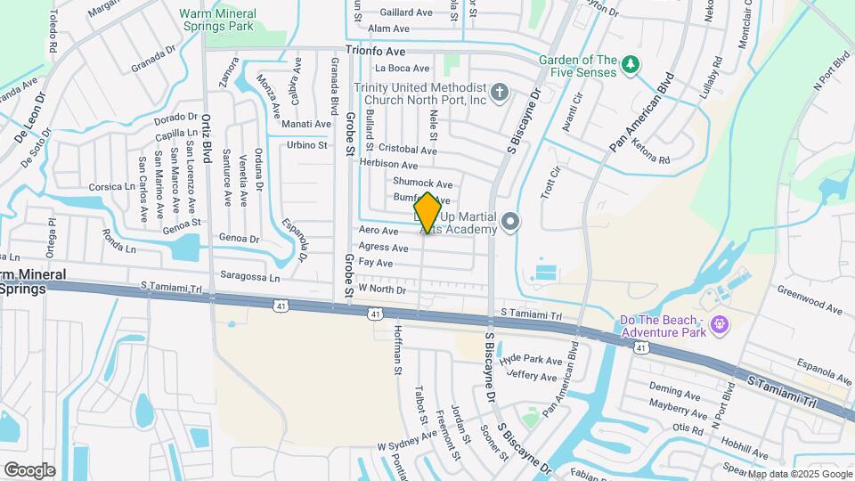 8385 Aero Ave Map and Location Details