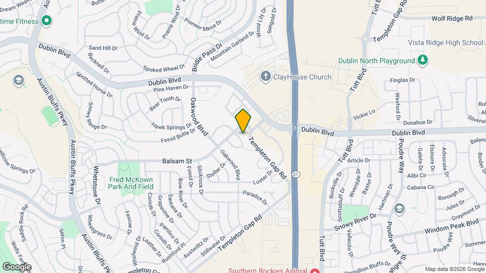 5628 Many Springs Dr Map and Location Details